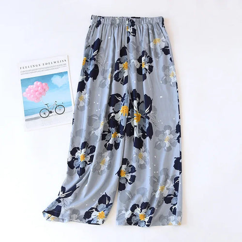 The Cloud-Soft Viscose Cropped Lounge Pant