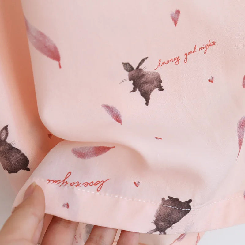 Summer new women's 100% viscose pajama pants cropped pants thin loose wide leg pants home pants pajama plus size cute shorts