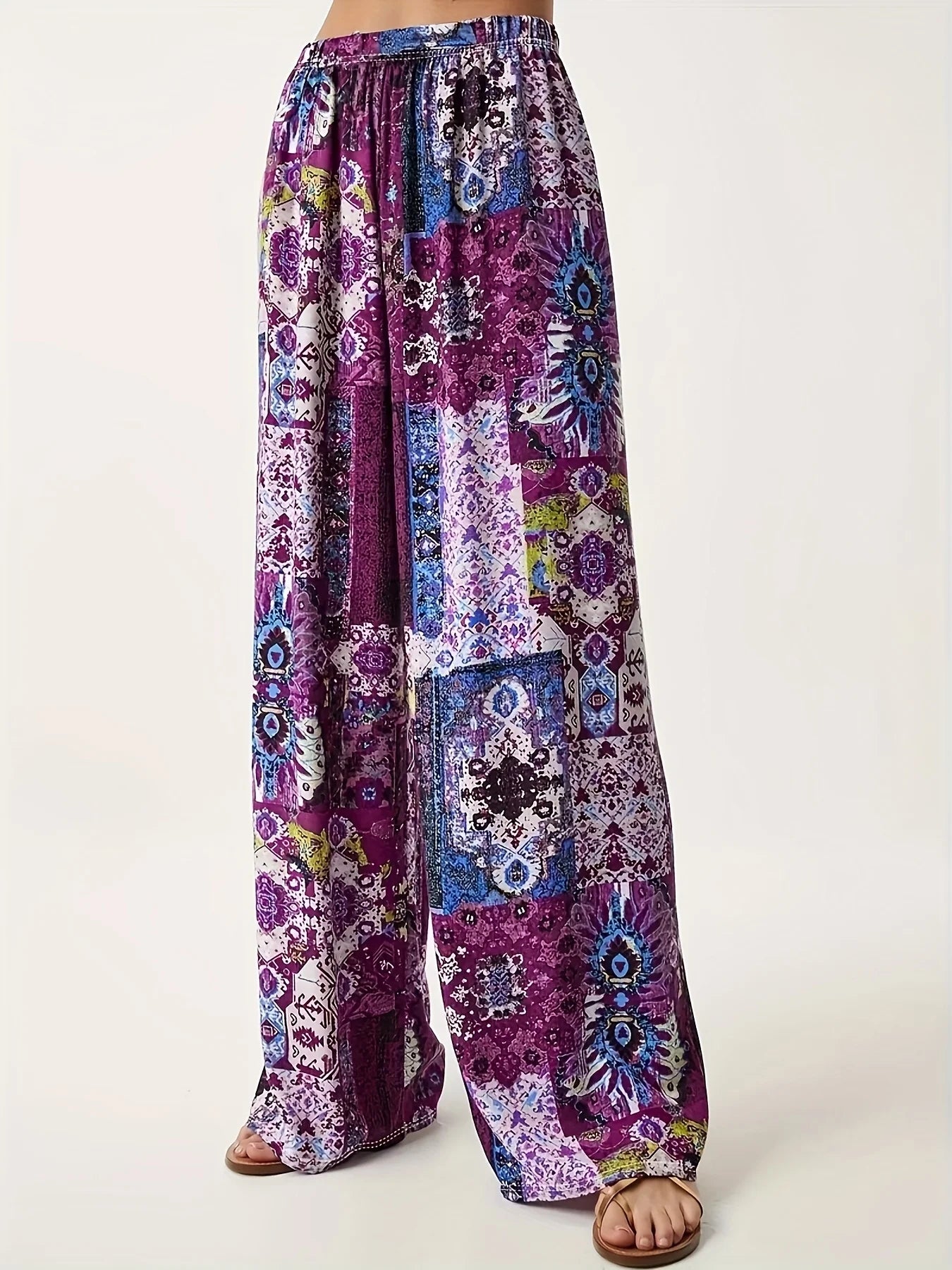 New Ethnic Style Adult Outdoor Leisure Sports 3D Printing Outdoor Hip Hop Street Wear Pants Large Size